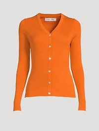 Everly Cotton And Silk Cardigan