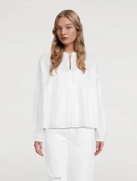 Royasine Peplum Blouse