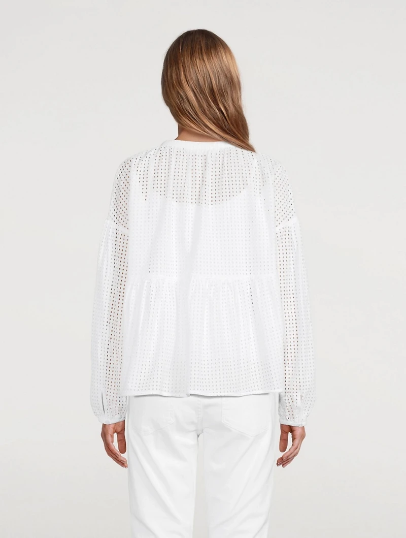 Royasine Peplum Blouse