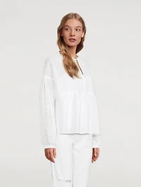 Royasine Peplum Blouse
