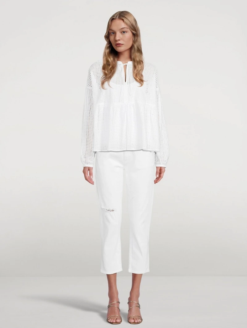 Royasine Peplum Blouse