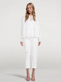 Royasine Peplum Blouse