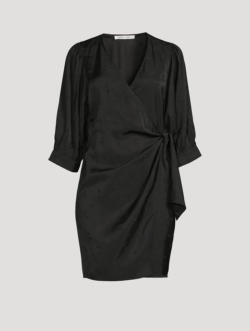 Celestina Mini Wrap Dress
