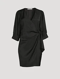 Celestina Mini Wrap Dress