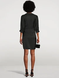 Celestina Mini Wrap Dress