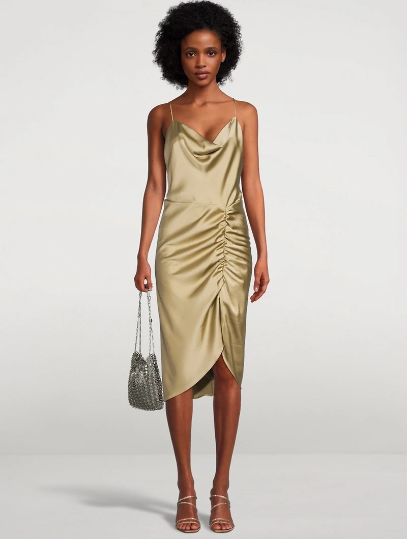 Dapples Sleeveless Midi Dress