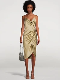 Dapples Sleeveless Midi Dress