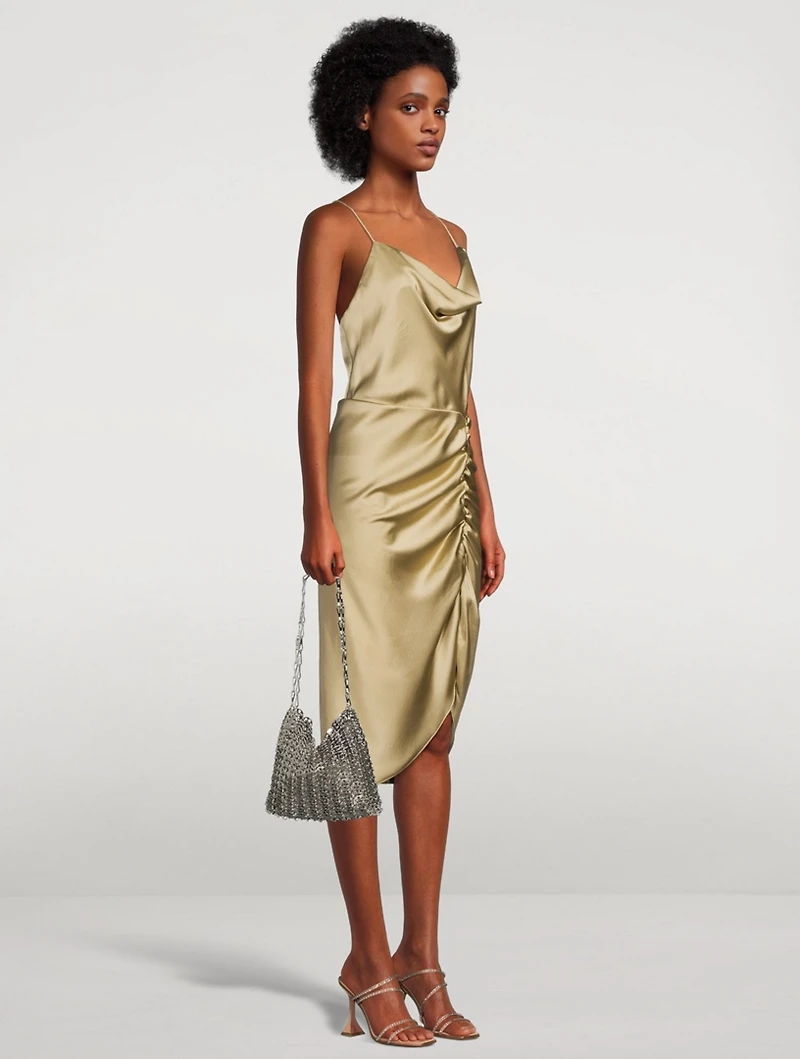 Dapples Sleeveless Midi Dress