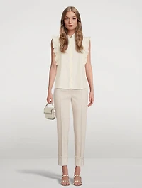 Marthy Cotton Sleeveless Shirt