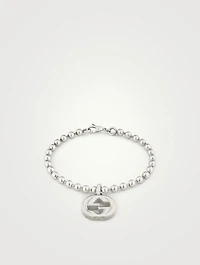 Interlocking G Sterling Silver Bracelet