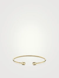 GG Running 18K Gold Cuff Bracelet