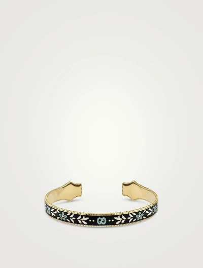 Icon 18K Gold Cuff Bracelet
