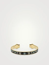 Icon 18K Gold Cuff Bracelet