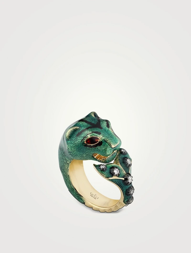 Le Marché Des Merveilles 18K Gold Ring