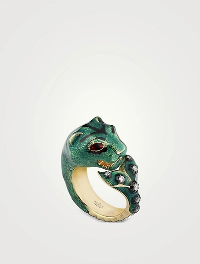 Le Marché Des Merveilles 18K Gold Ring