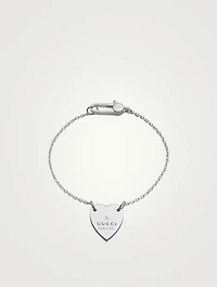 Sterling Silver Heart Bracelet