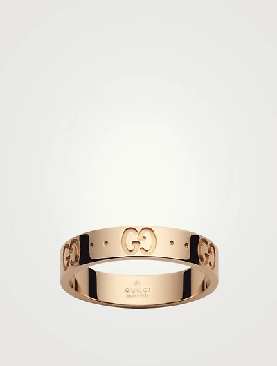 Icon 18K Rose Gold Thin Band