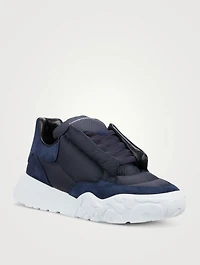 Puffy Nylon Court Sneakers