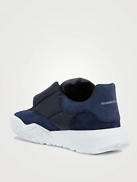 Puffy Nylon Court Sneakers