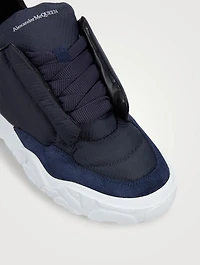 Puffy Nylon Court Sneakers