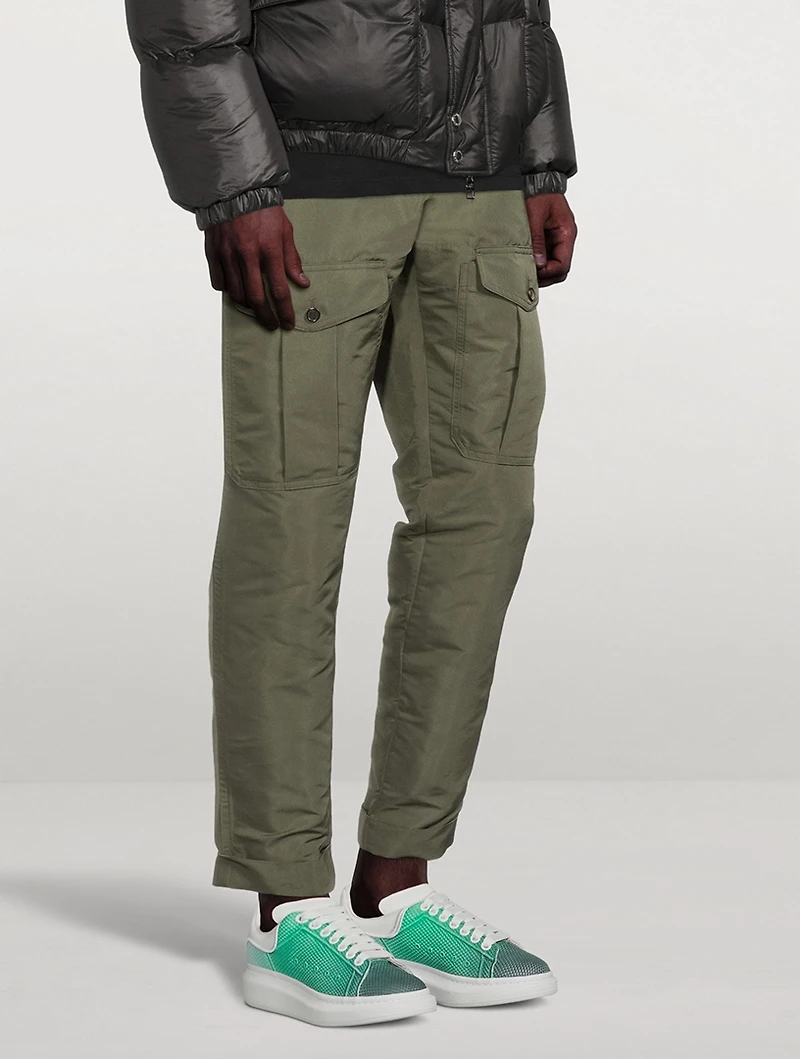 Degrade Oversized Leather Sneakers