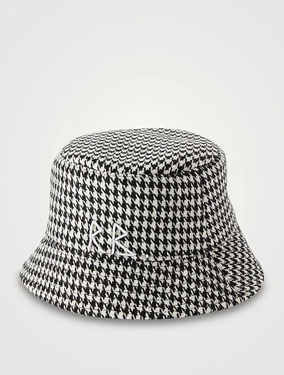 Houndstooth Bucket Hat