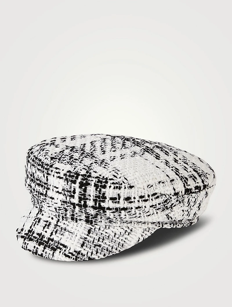 Tweed Baker Boy Cap