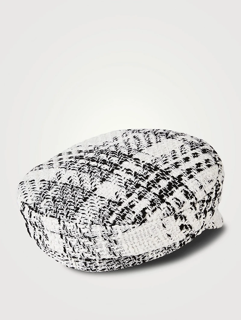 Tweed Baker Boy Cap