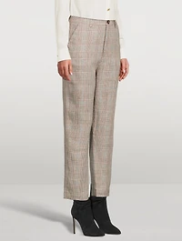 Axel Linen Cigarette Pants