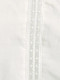 Jacky Organic Cotton Ruffle Shirt