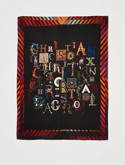Do You Speak Lacroix? Merino Wool Throw