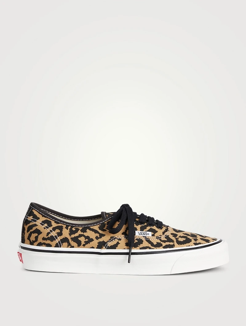 Anaheim Factory Authentic 44 DX Canvas Sneakers Leopard Print