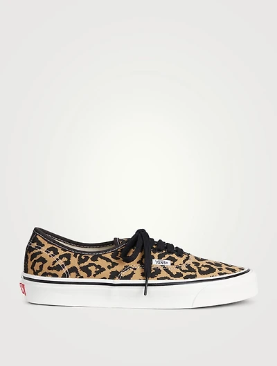 Anaheim Factory Authentic 44 DX Canvas Sneakers Leopard Print