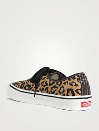 Anaheim Factory Authentic 44 DX Canvas Sneakers Leopard Print