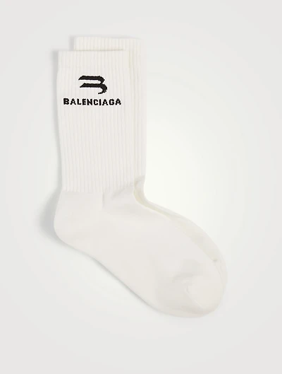 Glow The Dark Logo Socks