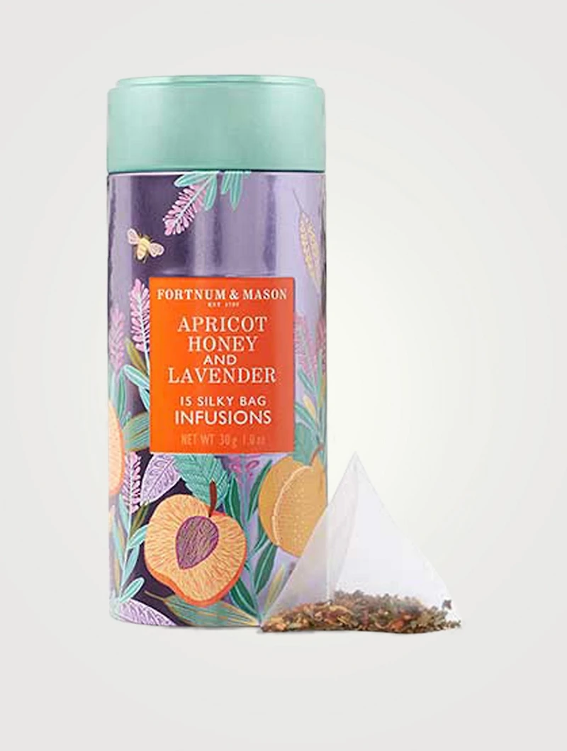 Apricot Honey & Lavender Infusion 15 Silky Tea Bag Tin