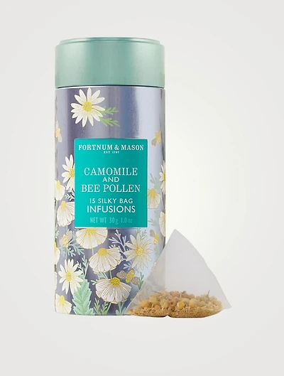 Camomile & Bee Pollen Infusion 15 Silky Tea Bag Tin