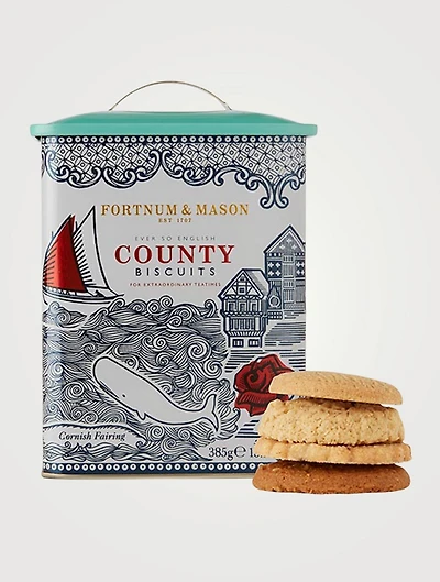 County Biscuit Tin