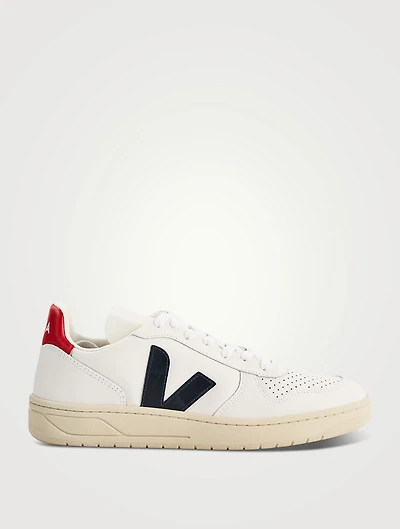 V-10 Leather Sneakers