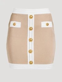 High-Waisted Mini Skirt