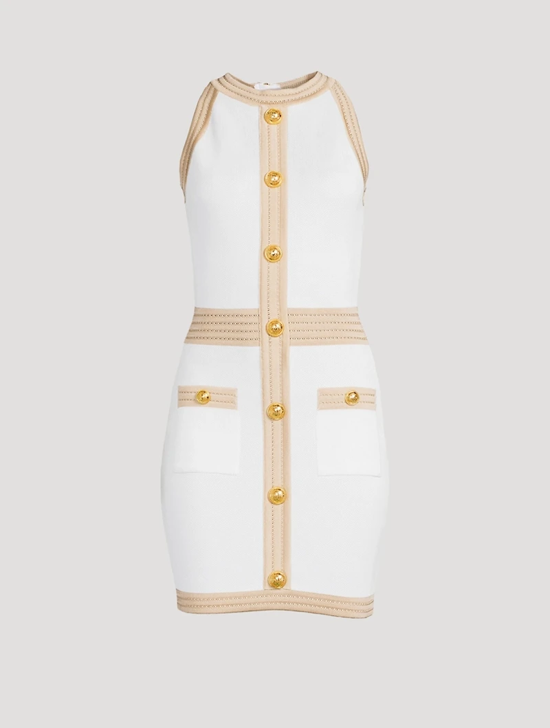 Sleeveless Fitted Mini Dress