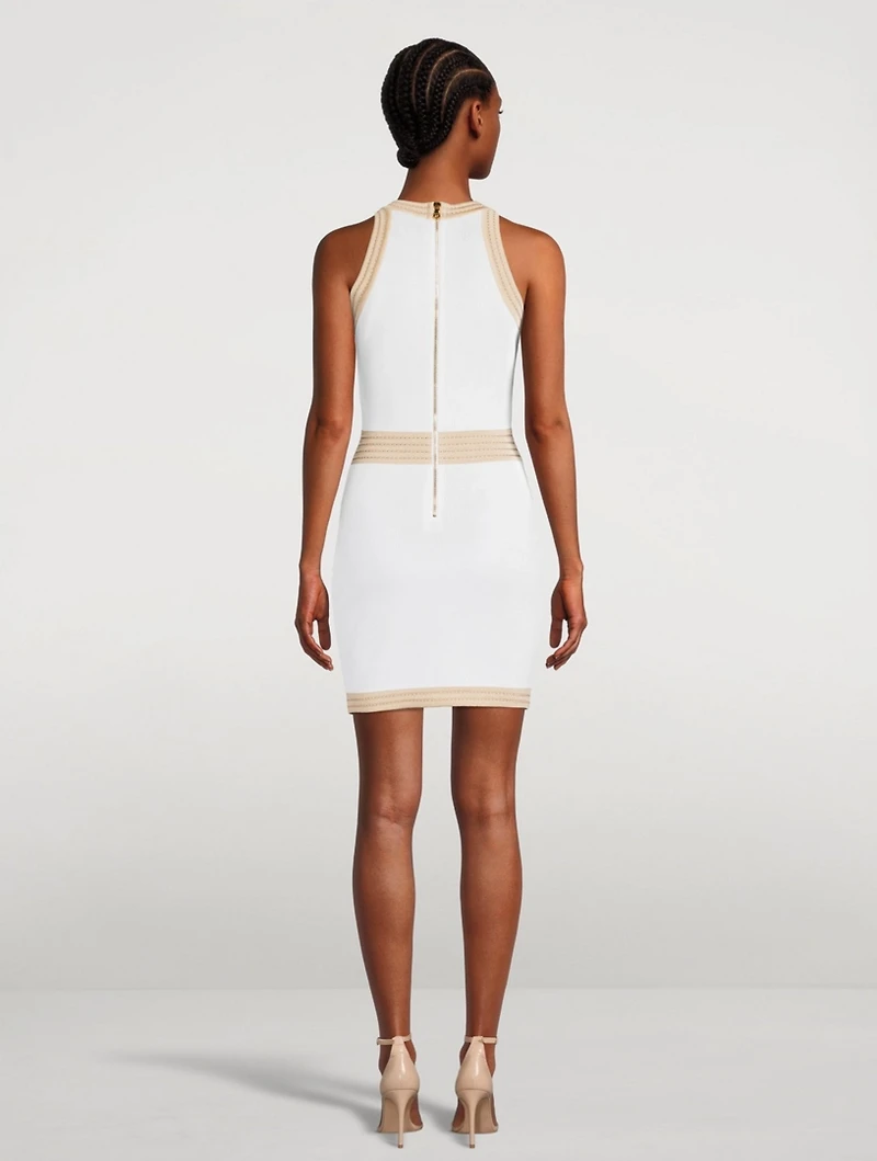 Sleeveless Fitted Mini Dress