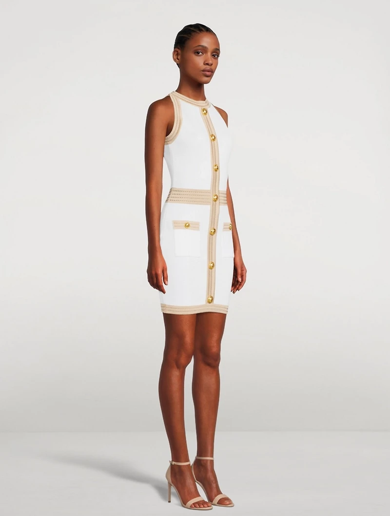 Sleeveless Fitted Mini Dress