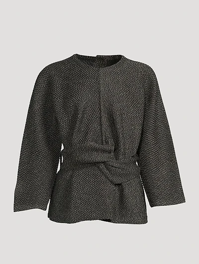 Strata Pleats Top