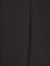 Pinstripe Knit Tapered Pants