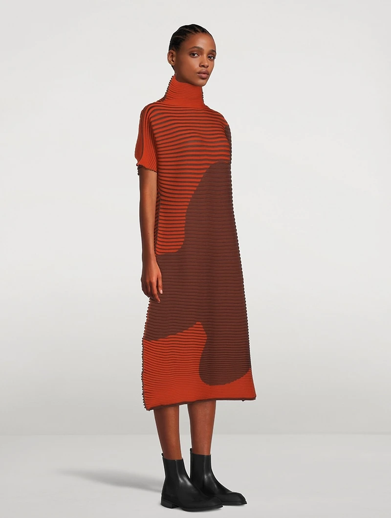 Shade Knit Midi Dress