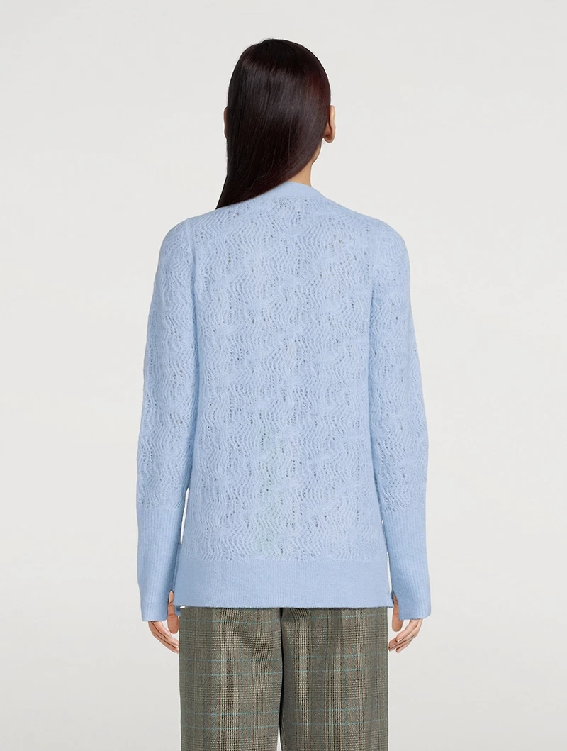 Knit Lace Cardigan