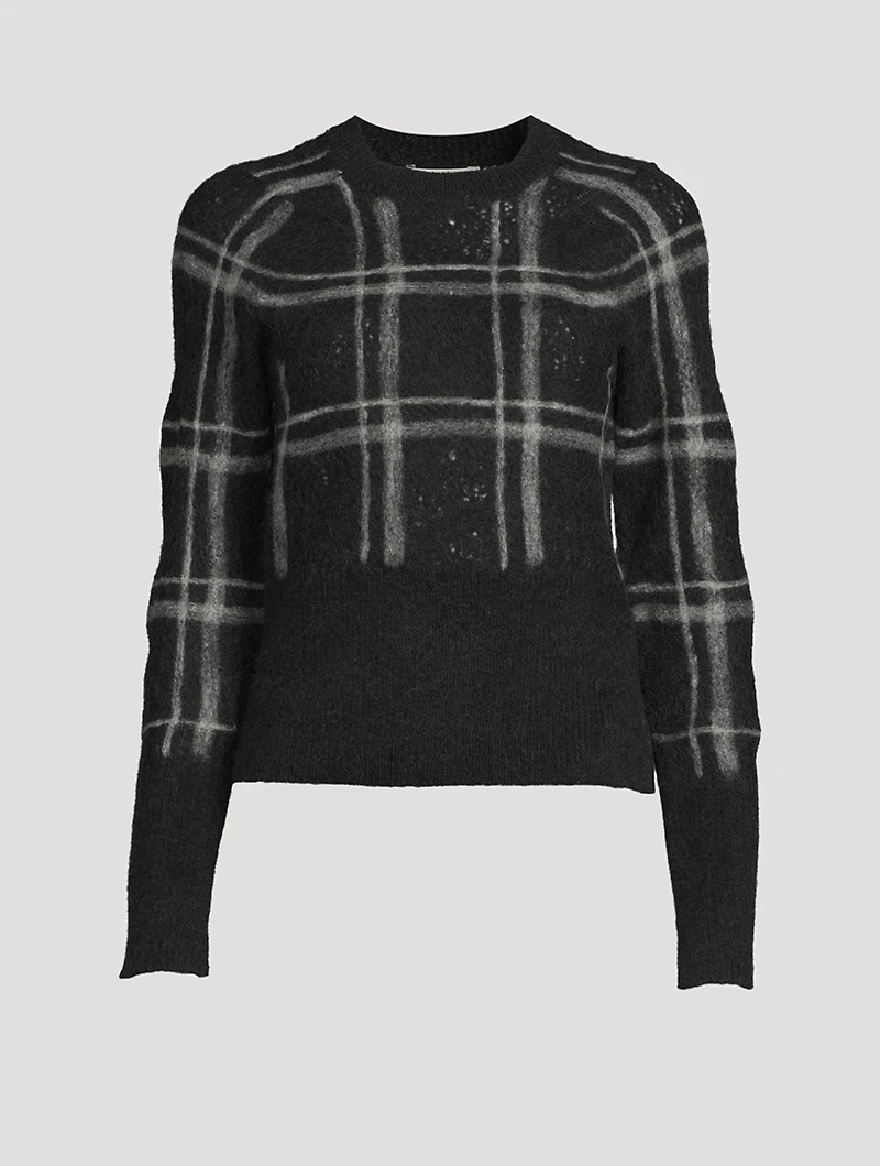 Knit Lace Jacquard Sweater