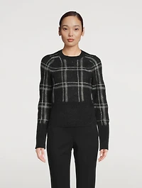 Knit Lace Jacquard Sweater
