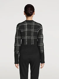Knit Lace Jacquard Sweater